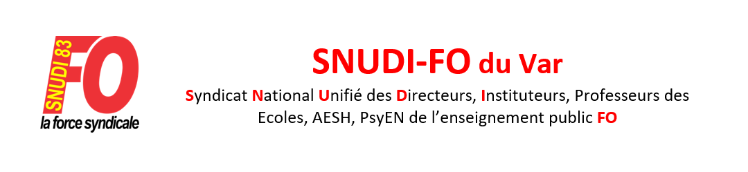 Site du SNUDI 83